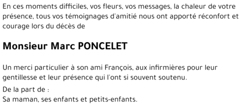 Marc PONCELET