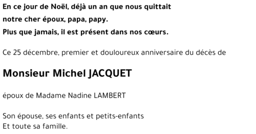 Michel JACQUET