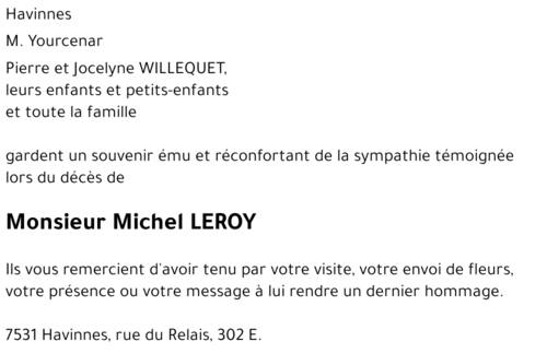 Michel LEROY