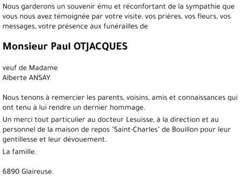 Paul OTJACQUES