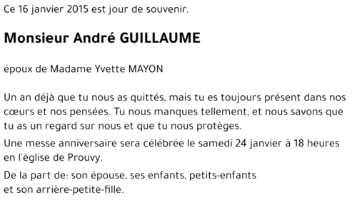 André Guillaume