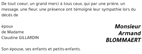 Armand BLOMMAERT
