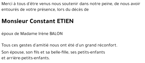 Constant ETIEN