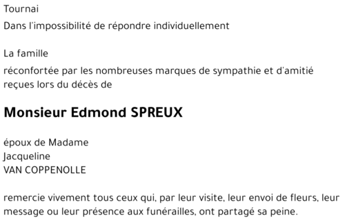 Edmond SPREUX
