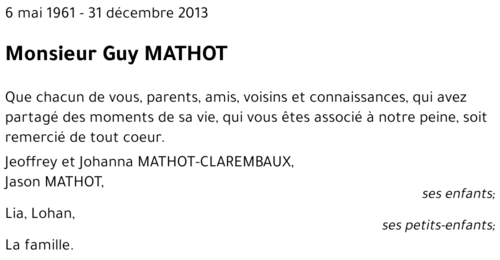 Guy MATHOT