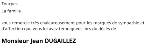 Jean DUGAILLEZ