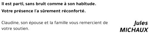 Jules MICHAUX