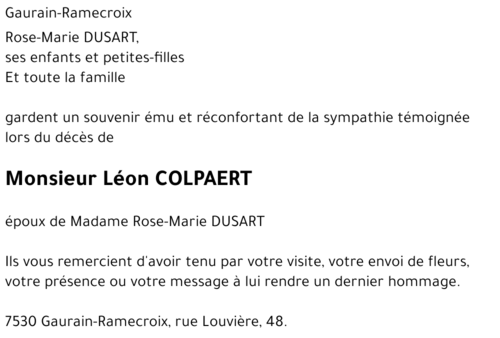 Léon COLPAERT