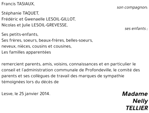 Nelly TELLIER