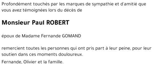 Paul ROBERT