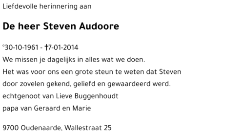 Steven Audoore