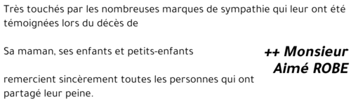Aimé ROBE
