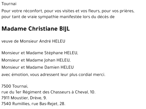 Christiane BIJL