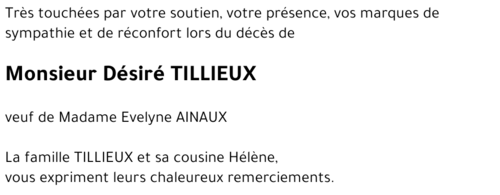 Désiré TILLIEUX