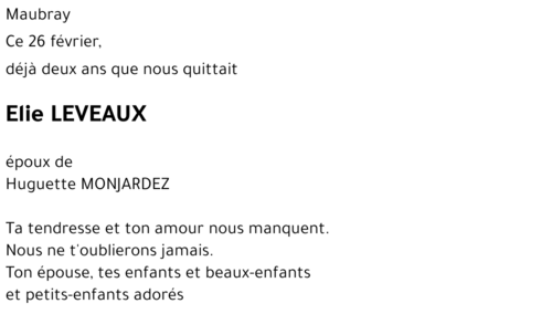 Elie LEVEAUX