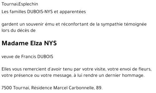 Elza NYS