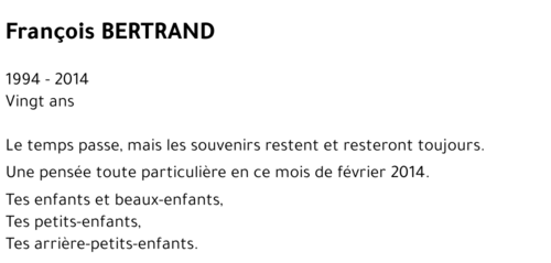 François BERTRAND