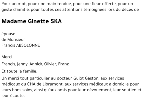 Ginette SKA