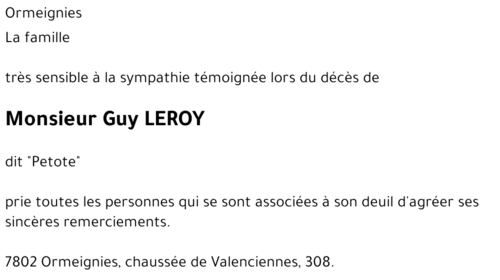 Guy LEROY