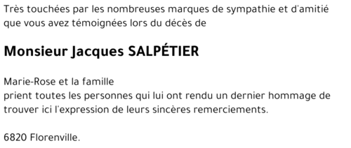 Jacques SALPÉTIER