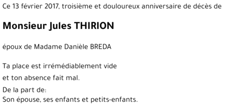 Jules THIRION