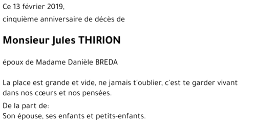 Jules THIRION