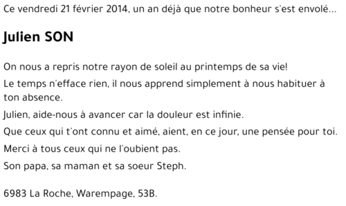 Julien SON
