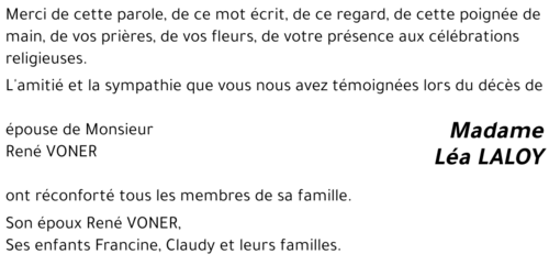 Léa LALOY