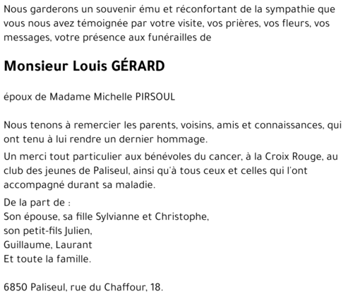 Louis GÉRARD