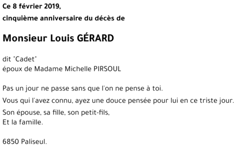 Louis GÉRARD