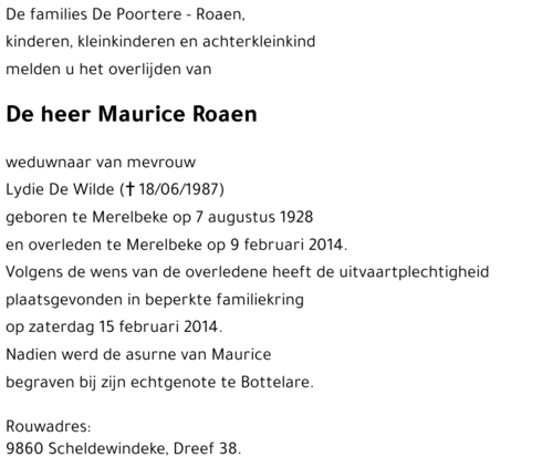 Maurice Roaen