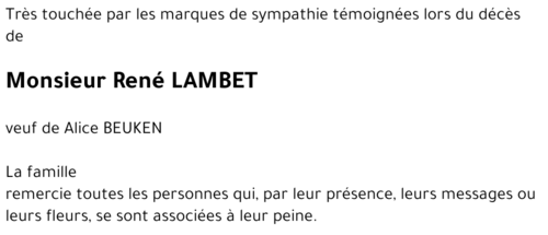 René LAMBET