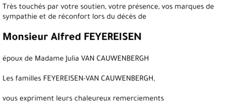 Alfred FEYEREISEN