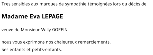 Eva LEPAGE