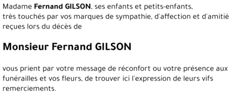 Fernand GILSON