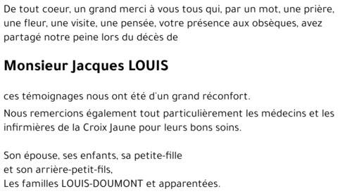 Jacques LOUIS