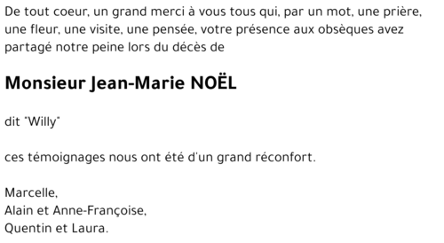 Jean-Marie NOËL