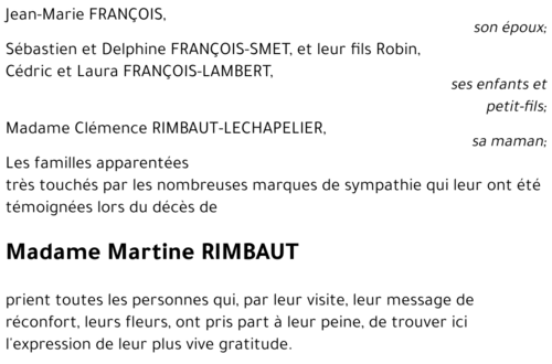 Martine RIMBAUT