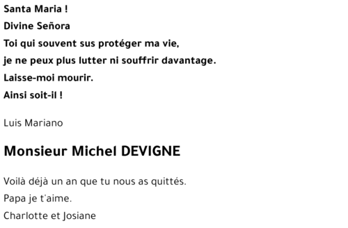 Michel DEVIGNE