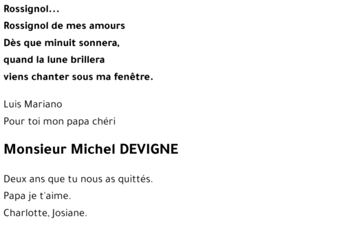 Michel DEVIGNE