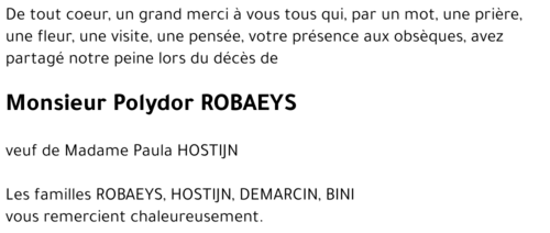 POLYDOOR ROBAEYS