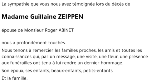 Guillaine ZEIPPEN