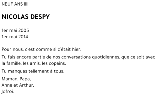 Laurent DESPY