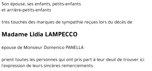 Lidia LAMPECCO