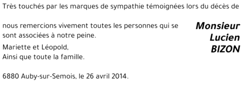 Lucien BIZON