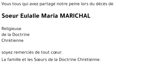 Maria Marichal