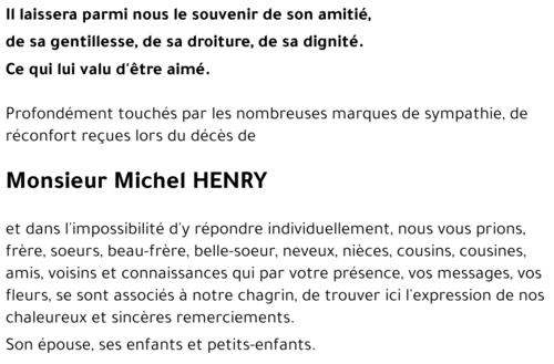Michel HENRY