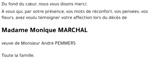 Monique MARCHAL