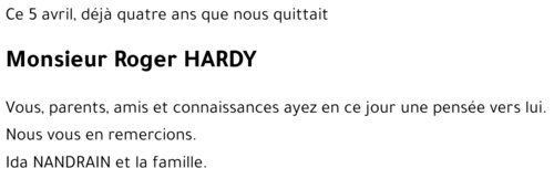 Roger HARDY
