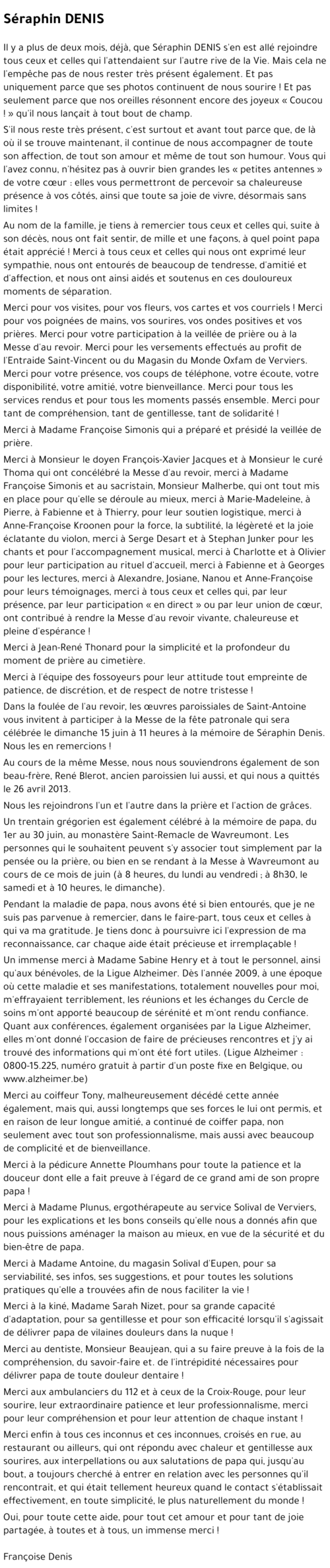 Séraphin DENIS